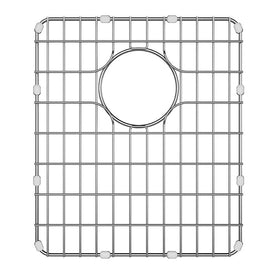 Dex Series 17" Stainless Steel Kitchen Sink Bottom Grid with Soft Rubber Bumpers