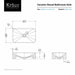 KCV-122 Bathroom/Bathroom Sinks/Vessel & Above Counter Sinks
