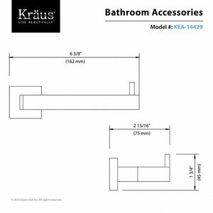 KEA-14429CH Bathroom/Bathroom Accessories/Toilet Paper Holders