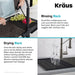 KRM-10BLACK Storage & Organization/Kitchen Storage/Sink & Under Sink Organizers