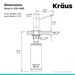 KSD-41MB Kitchen/Kitchen Sink Accessories/Kitchen Soap & Lotion Dispensers