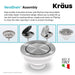 ST-4 Parts & Maintenance/Kitchen Sink & Faucet Parts/Kitchen Sink Drains