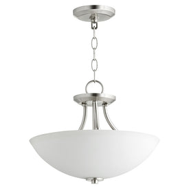 Barkley Three-Light Convertible Semi-Flush Mount Ceiling Fixture/Pendant