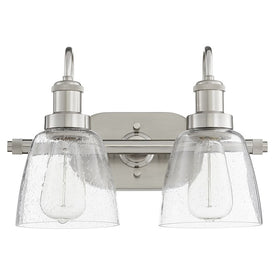 Signature Two-Light Bathroom Vanity Fixture