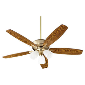 Breeze 52" Five-Blade Uni-Pack Ceiling Fan with Three-Light Kit