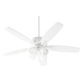 Breeze 52" Five-Blade Uni-Pack Ceiling Fan with Four-Light Kit