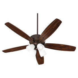 Breeze 52" Five-Blade Uni-Pack Ceiling Fan with Four-Light Kit
