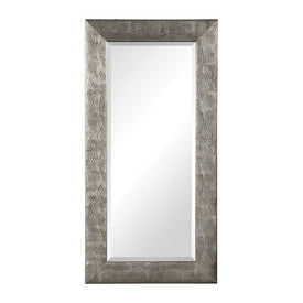 Maeona Metallic Silver Wall Mirror
