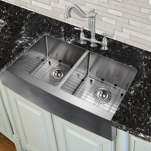 APRON332210-DBL-SR Kitchen/Kitchen Sinks/Apron & Farmhouse Sinks