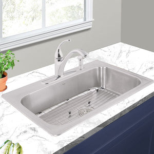 NS3322-8 Kitchen/Kitchen Sinks/Drop In Kitchen Sinks