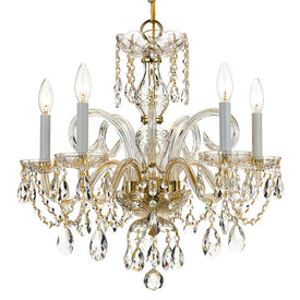 Traditional Crystal Five-Light Chandelier