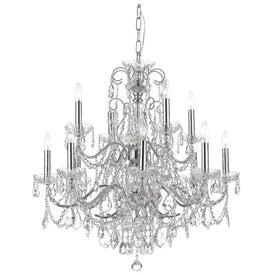 Imperial Twelve-Light Two-Tier Chandelier