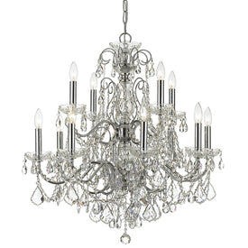 Imperial Twelve-Light Two-Tier Chandelier