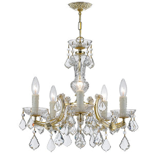 4376-GD-CL-MWP Lighting/Ceiling Lights/Chandeliers