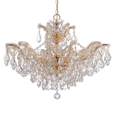 Product Image: 4439-GD-CL-SAQ Lighting/Ceiling Lights/Chandeliers