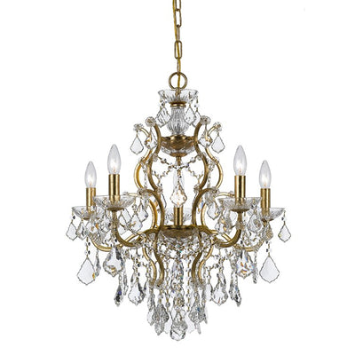 4455-GA-CL-SAQ Lighting/Ceiling Lights/Chandeliers