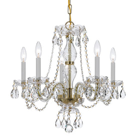 Traditional Crystal Five-Light Chandelier