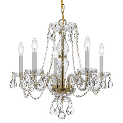 Product Image: 5085-PB-CL-SAQ Lighting/Ceiling Lights/Chandeliers