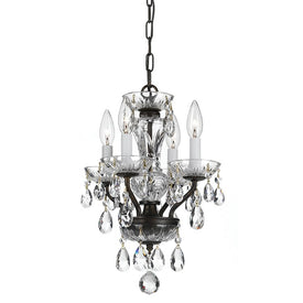 Traditional Crystal Four-Light Mini Chandelier