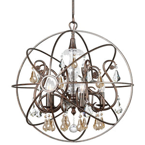 9026-EB-CL-S Lighting/Ceiling Lights/Chandeliers