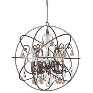 9028-EB-CL-MWP Lighting/Ceiling Lights/Chandeliers