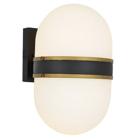 Capsule Two-Light Outdoor Wall Sconce