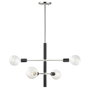 H178804-PN/BK Lighting/Ceiling Lights/Chandeliers