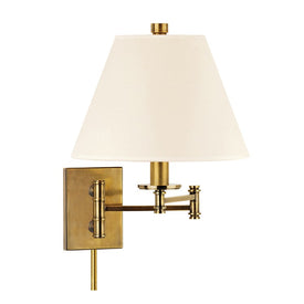 Claremont Single-Light Wall Sconce with Plug