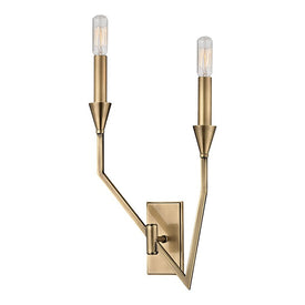 Archie Two-Light Left Wall Sconce