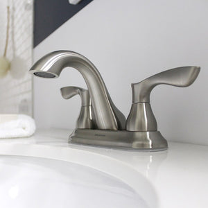 SB-1711-E-BN Bathroom/Bathroom Sink Faucets/Centerset Sink Faucets