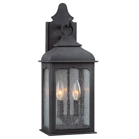 Henry Street Two-Light Small Outdoor Wall Lantern
