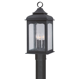 Henry Street Three-Light Outdoor Post Lantern