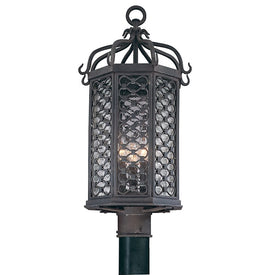 Los Olivos Three-Light Outdoor Post Lantern