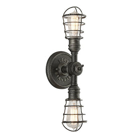Conduit Two-Light Wall Sconce