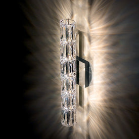 Verve Five-Light Wall Sconce with Clear Swarovski Crystals