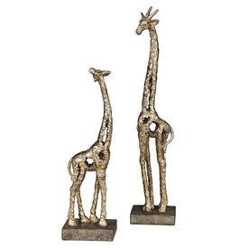 Masai Giraffe Figurines Set of 2