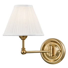 Classic No.1 Single-Light Swing Arm Wall Sconce by Mark D. Sikes