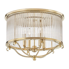Glass No.1 Four-Light Semi-Flush Mount Ceiling Fixture by Mark D. Sikes