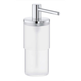 Atrio Glass and Metal Soap Dispenser