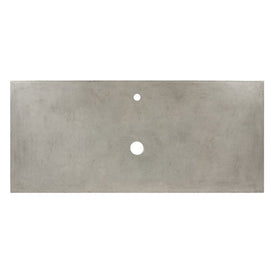 NativeStone 48" x 21.75" Single Vanity Top with Vessel Sink Cutout for Single-Hole Faucet