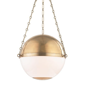 Sphere No.2 Three-Light Large Pendant by Mark D. Sikes