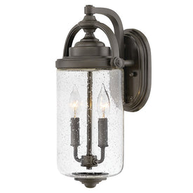 Willoughby Two-Light Medium Outdoor Wall-Mount Lantern