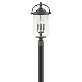Willoughby Three-Light Large Outdoor Post Lantern