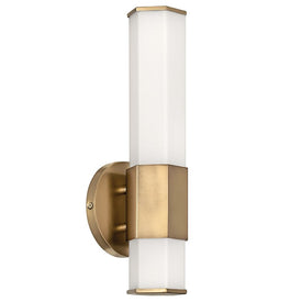 Facet Small LED Bathroom Wall Sconce