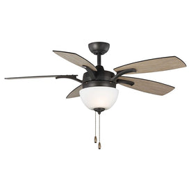 Olson 52" Five-Blade Ceiling Fan with Light Kit