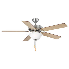Builder Five-Blade 52" Ceiling Fan with Light Kit