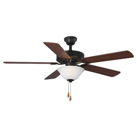 Builder Five-Blade 52" Ceiling Fan with Light Kit