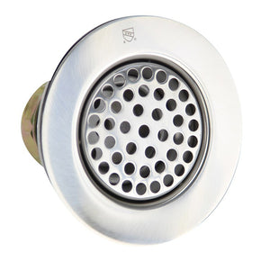 Round Shower Drain | 3-7/8 Inch Plumbest Drain Cover | Wheat No. 2 Design