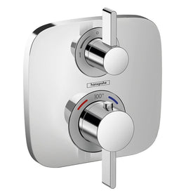 Ecostat E Two Handle Thermostatic Valve Trim with Volume Control