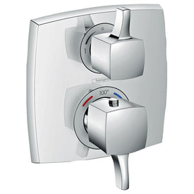 Metropol Classic Two Handle Thermostatic Valve Trim with Volume Control